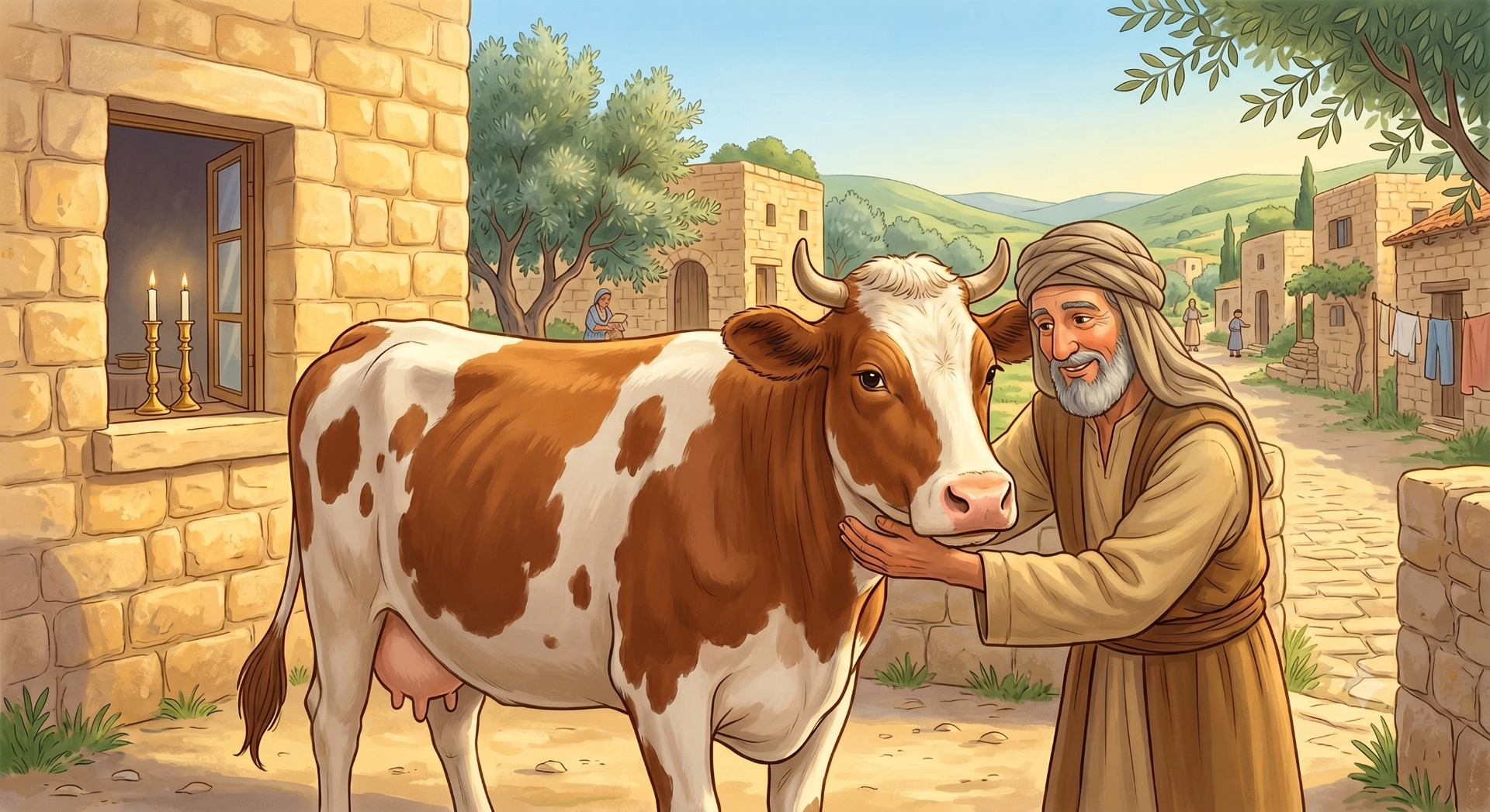 פרה שומרת שבת